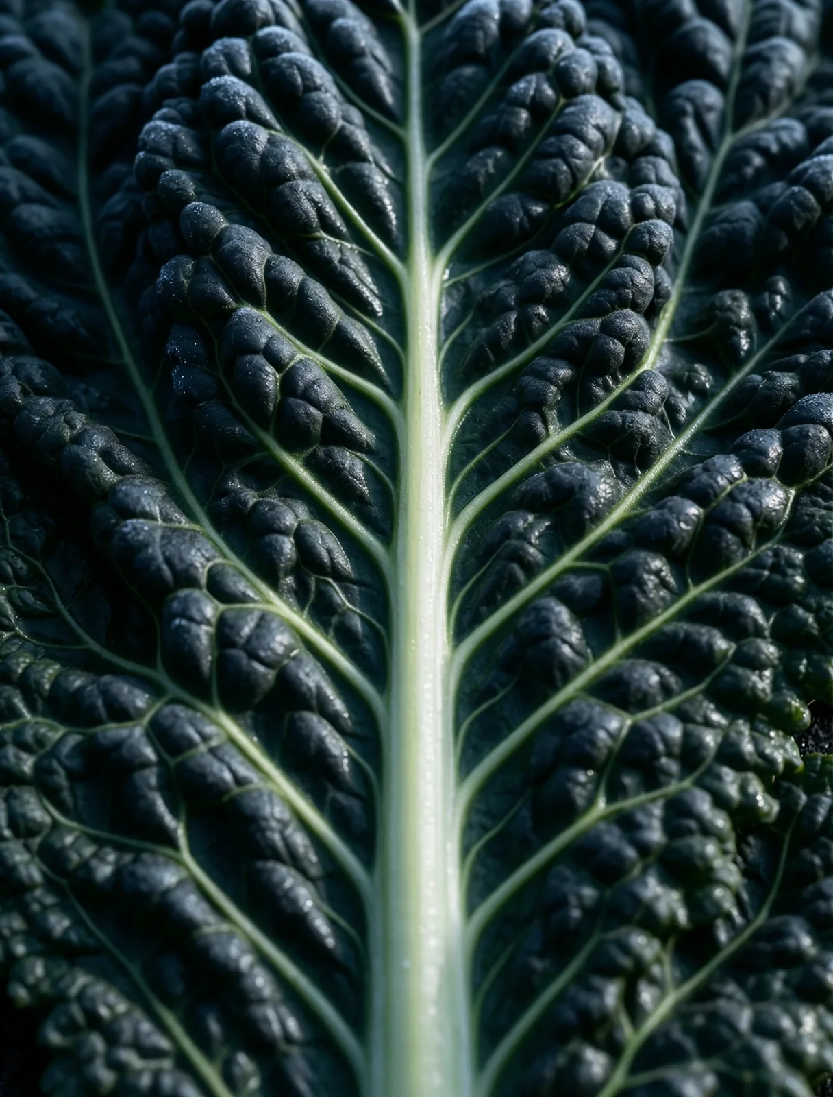 Micro-detail of raw nutritional texture